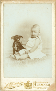 foto-35151 Portret onbekende baby, ca. 1890-1900