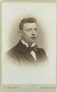 foto-35585 Portret de heer Van Veen, ca. 1890-1900