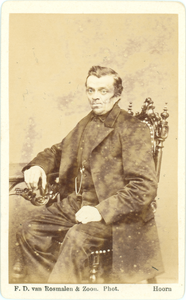 foto-35801 Portret van Pietje Donker, ca. 1875