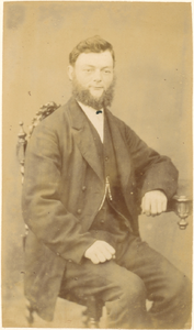 foto-35871 Portret Pieter Visser, ca. 1880