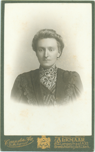 foto-35887 Portret Elisabeth Blauw, ca. 1900
