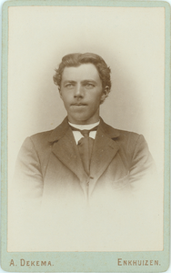 foto-35893 Portret Jan Mantel, ca. 1890-1900