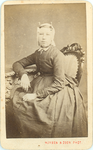 foto-35905 Portret Geertje Burger, ca. 1860-1870