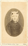 foto-35907 Portret van een onbekende vrouw, ca. 1860-1870