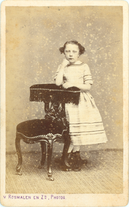 foto-36613 Portret Meinouwtje Scholten, ca. 1870