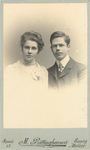 foto-36731 Portret van Gon Kuneman en Frits Haak Bastiaanse, 1902, 15 december