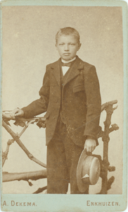 foto-36784 Portret Dirk de Hart, ca. 1890