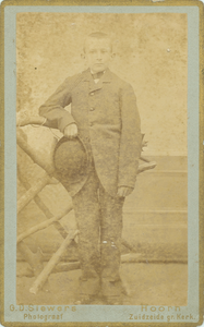 foto-37449 Portret van een jongen, ca. 1885