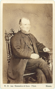 foto-37493 Portret van een onbekende man, ca. 1870