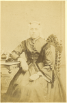 foto-37540 Portret van een onbekende vrouw, ca. 1875