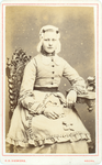 foto-37541 Portret van een onbekende vrouw, ca. 1875