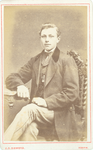 foto-37542 Portret van een onbekende man, ca. 1875