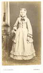 foto-37588 Portret van een onbekend meisje , ca. 1875