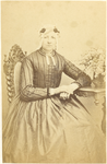 foto-37596 Portret van een onbekende vrouw, ca. 1860 - ca. 1870