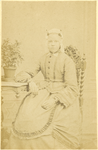 foto-37606 Portret van een onbekende vrouw, ca. 1875 - ca. 1885