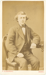 foto-37614 Portret van een onbekende man, ca. 1875 - ca. 1885
