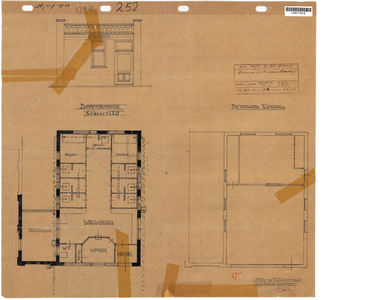 10001190 Verbouw tot Binnen Badhuis, Hoorn, 1923