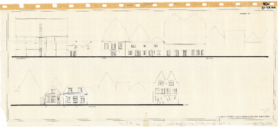 10001827 Achterzijde van Venidse en zijgevel van Bierkade 1, Hoorn, Venidse, 1974