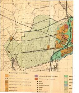 10001904b Structuurplan Groot Hoorn met Spierdijk, Avenhorn, Blokker, Hoorn en Zwaagdijk-West, deel b, ongedateerd